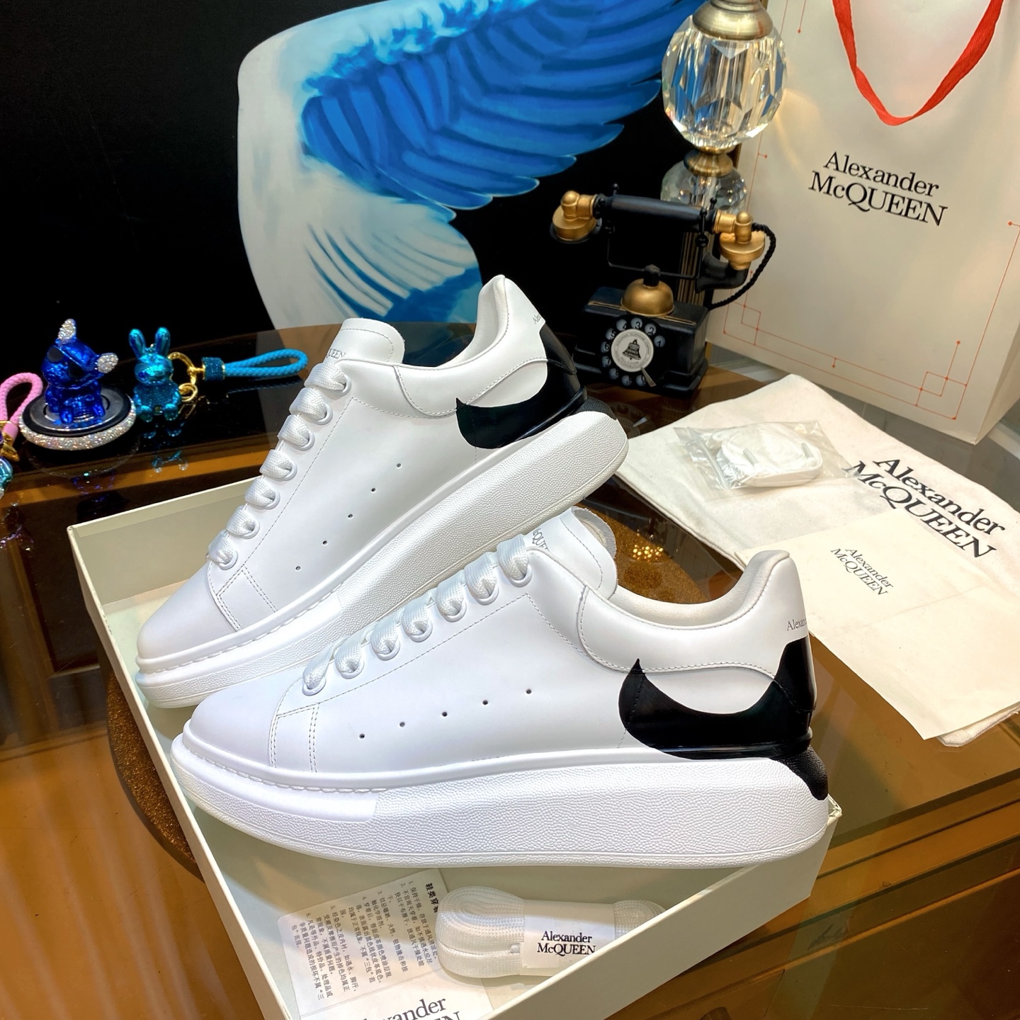 McQueen Chunky Sneaker White