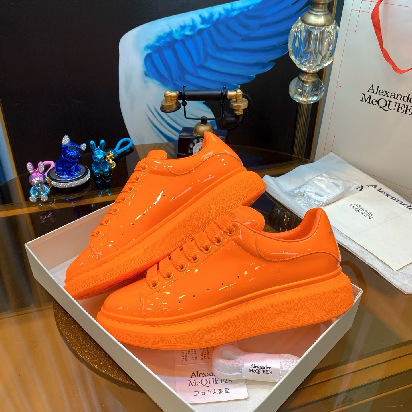 McQueen Chunky Sneaker Orange