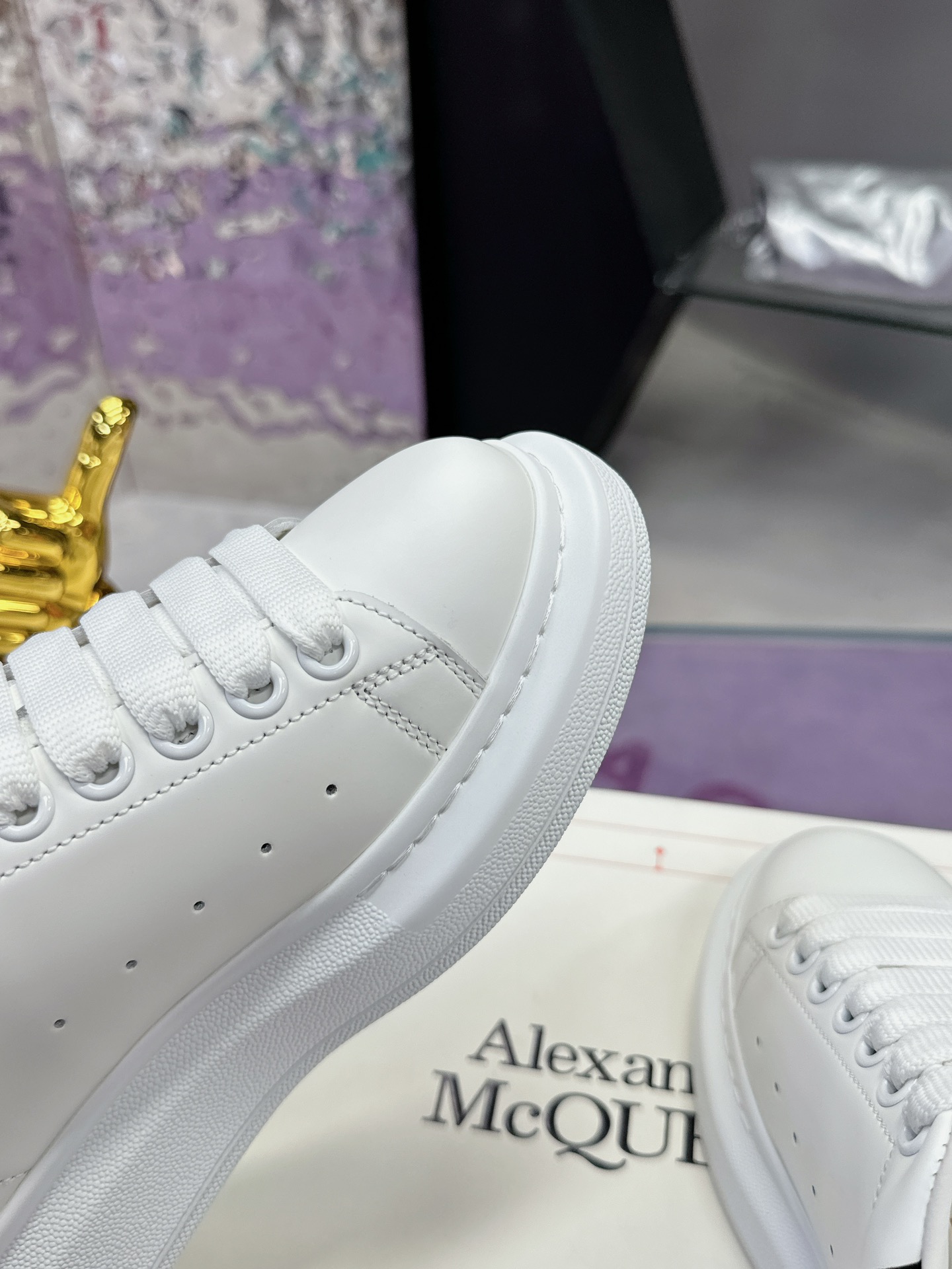 McQueen Sneaker White Black