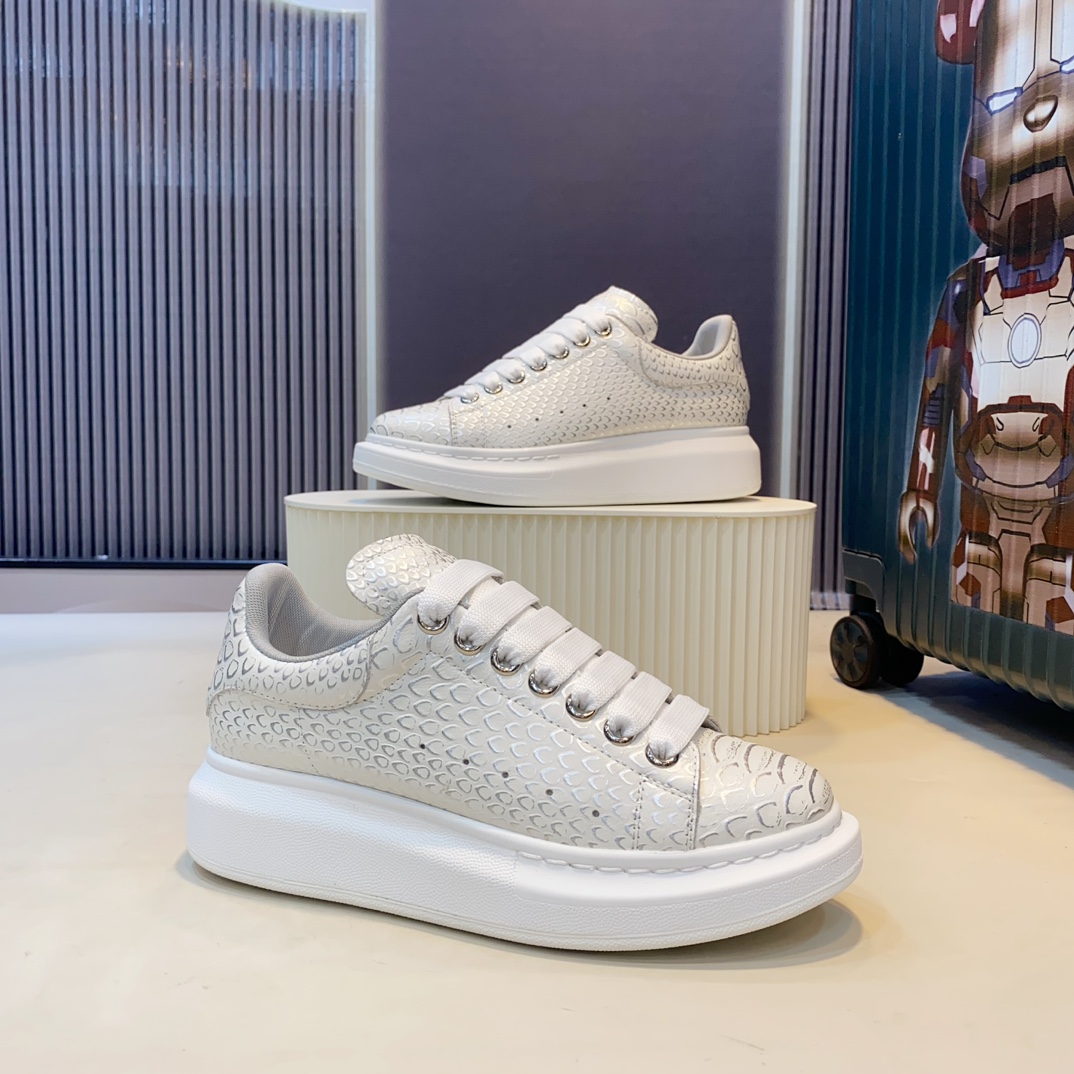McQueen Platform Sneaker White