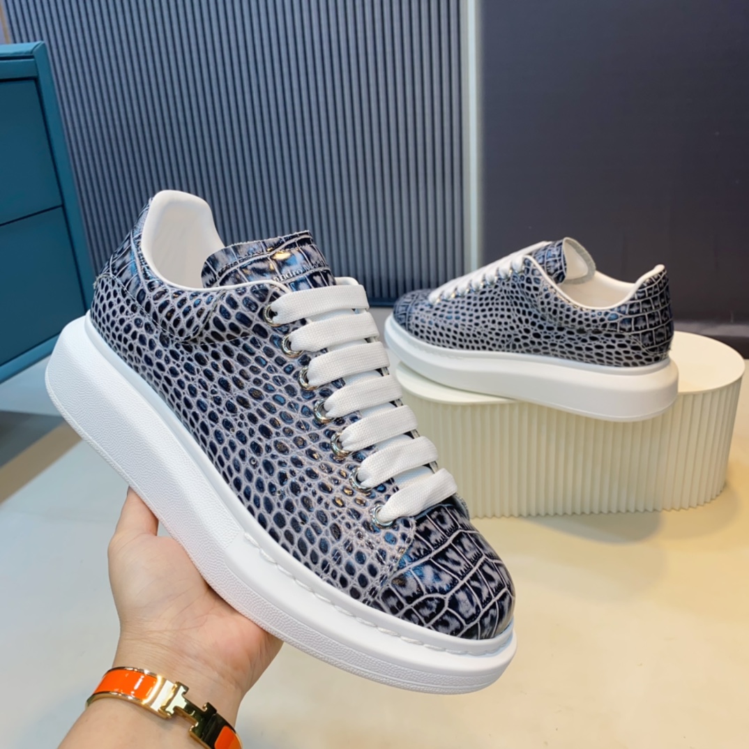 McQueen Croc Sneakers Blue