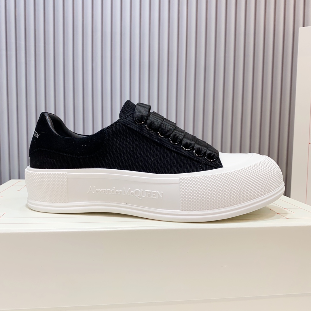 McQueen Platform Sneaker Black