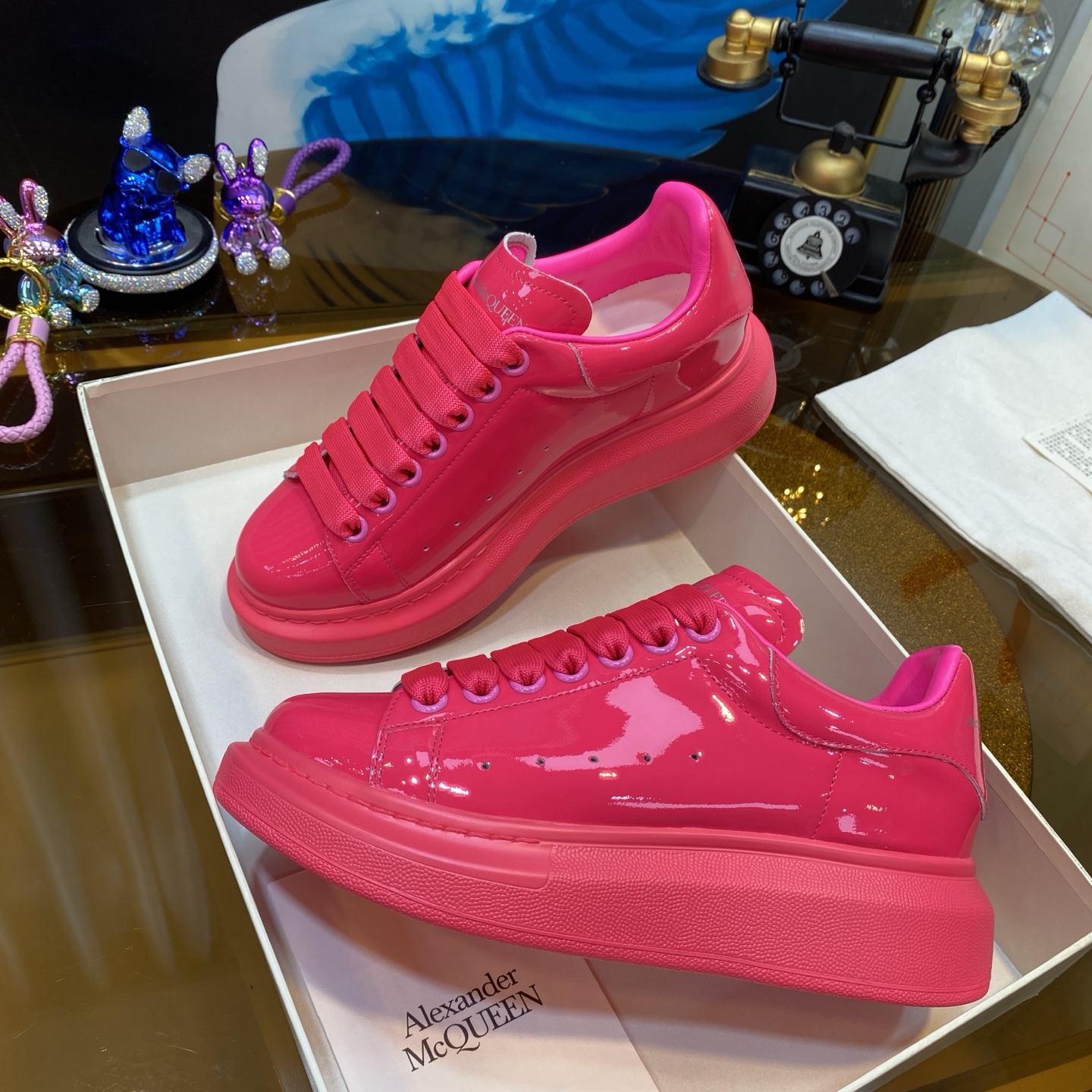 McQueen Chunky Sneaker Pink