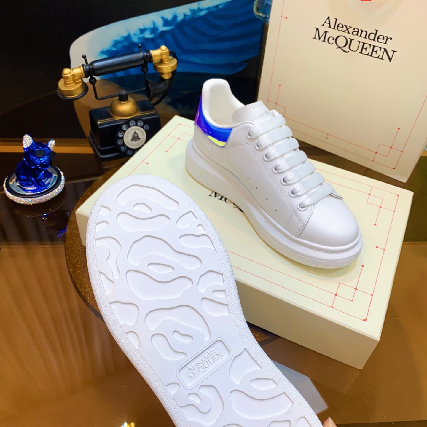 McQueen Sneaker White Multi