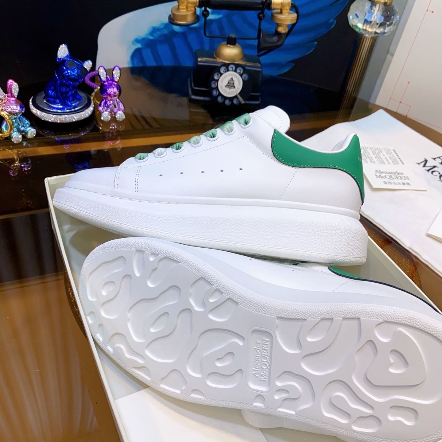 McQueen Platform Sneaker Green