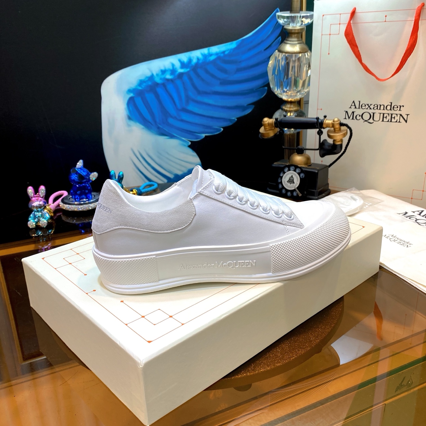 McQueen Low Sneakers White