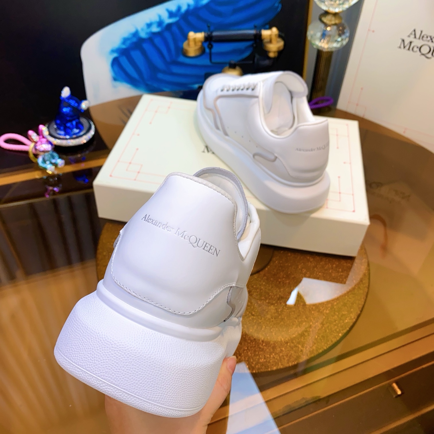 McQueen Runner Sneakers White