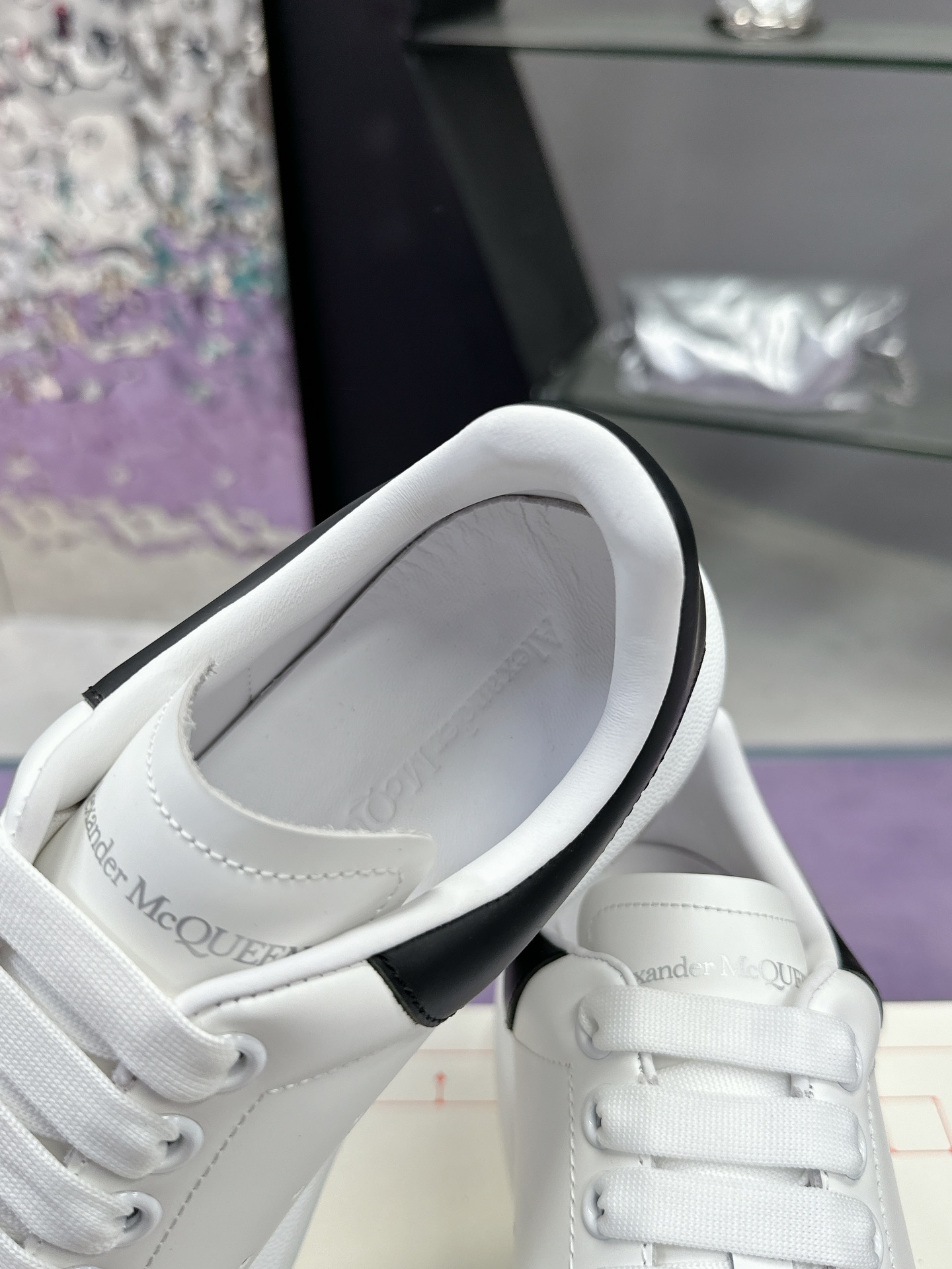 McQueen Smile Sneakers White