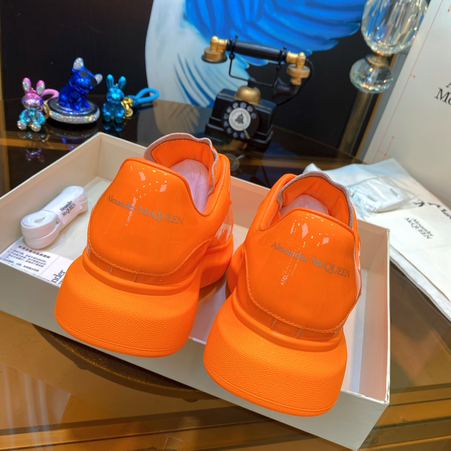 McQueen Chunky Sneaker Orange