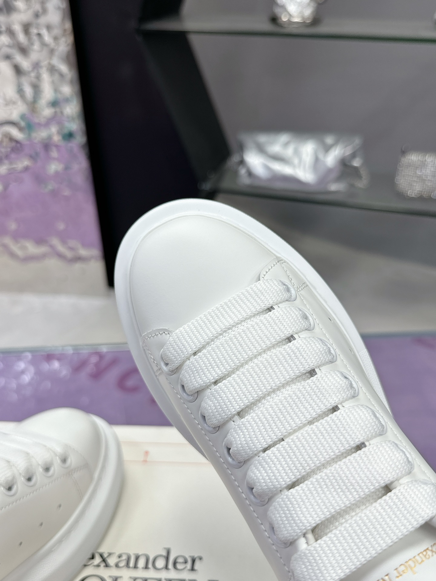 McQueen Sneaker White Black
