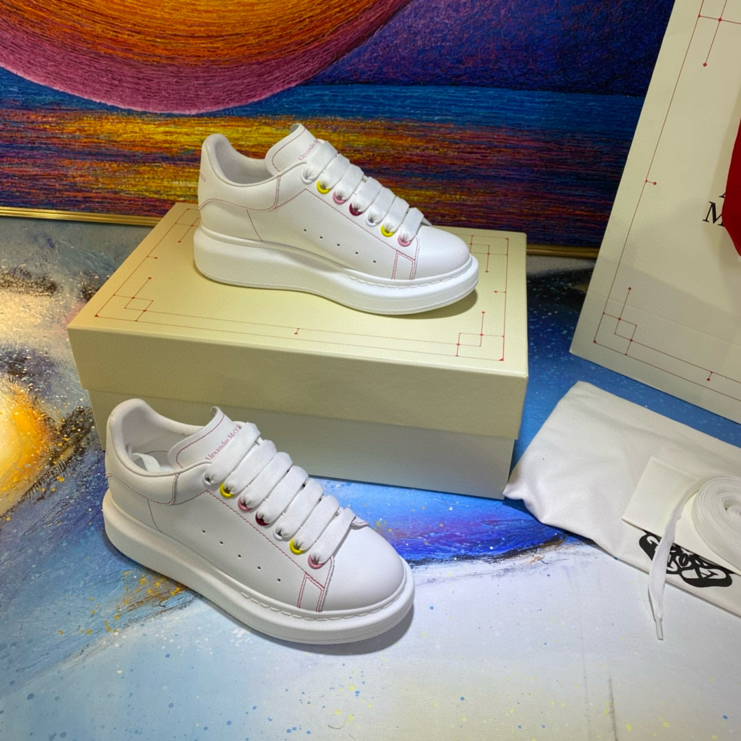 McQueen Platform Sneaker White