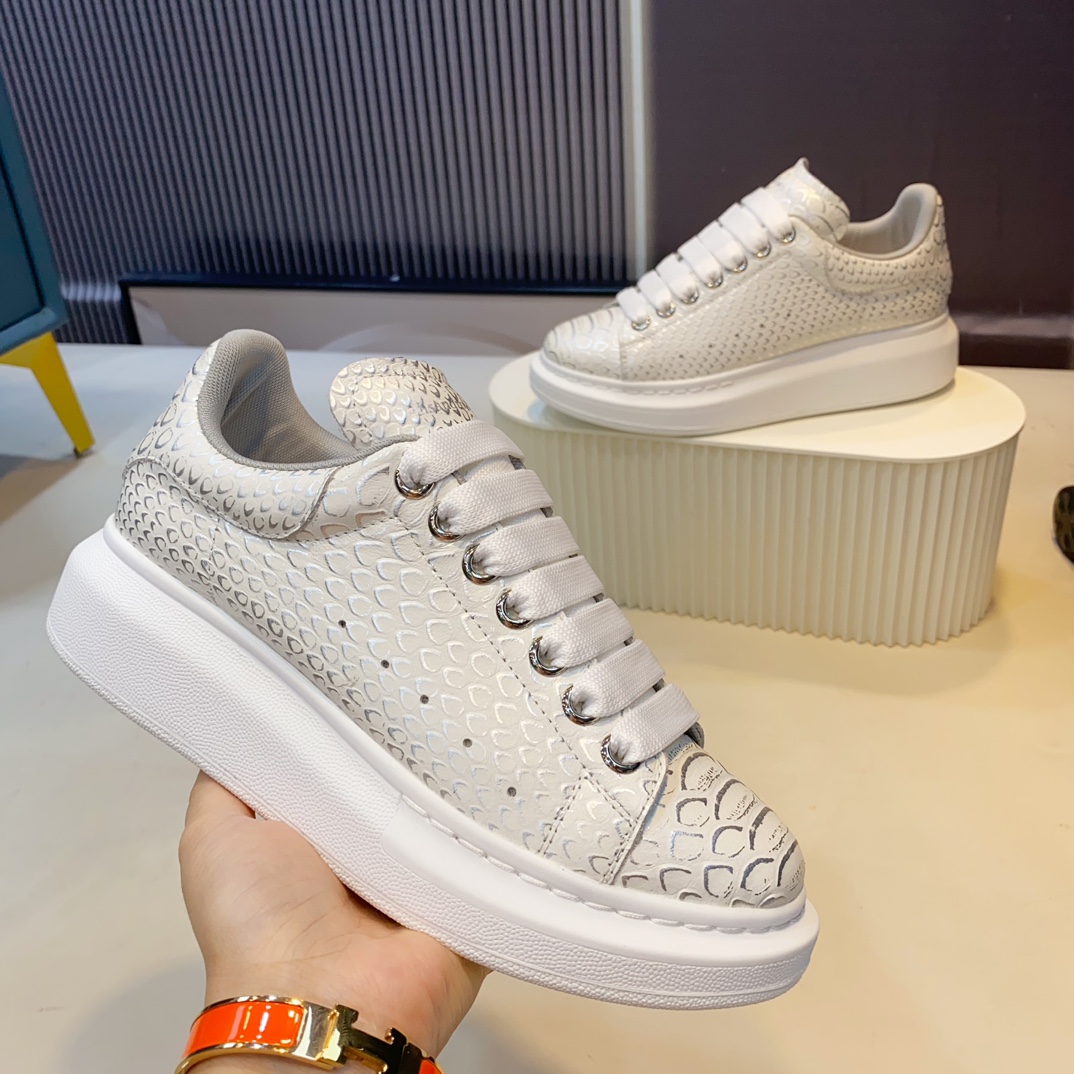 McQueen Platform Sneaker White