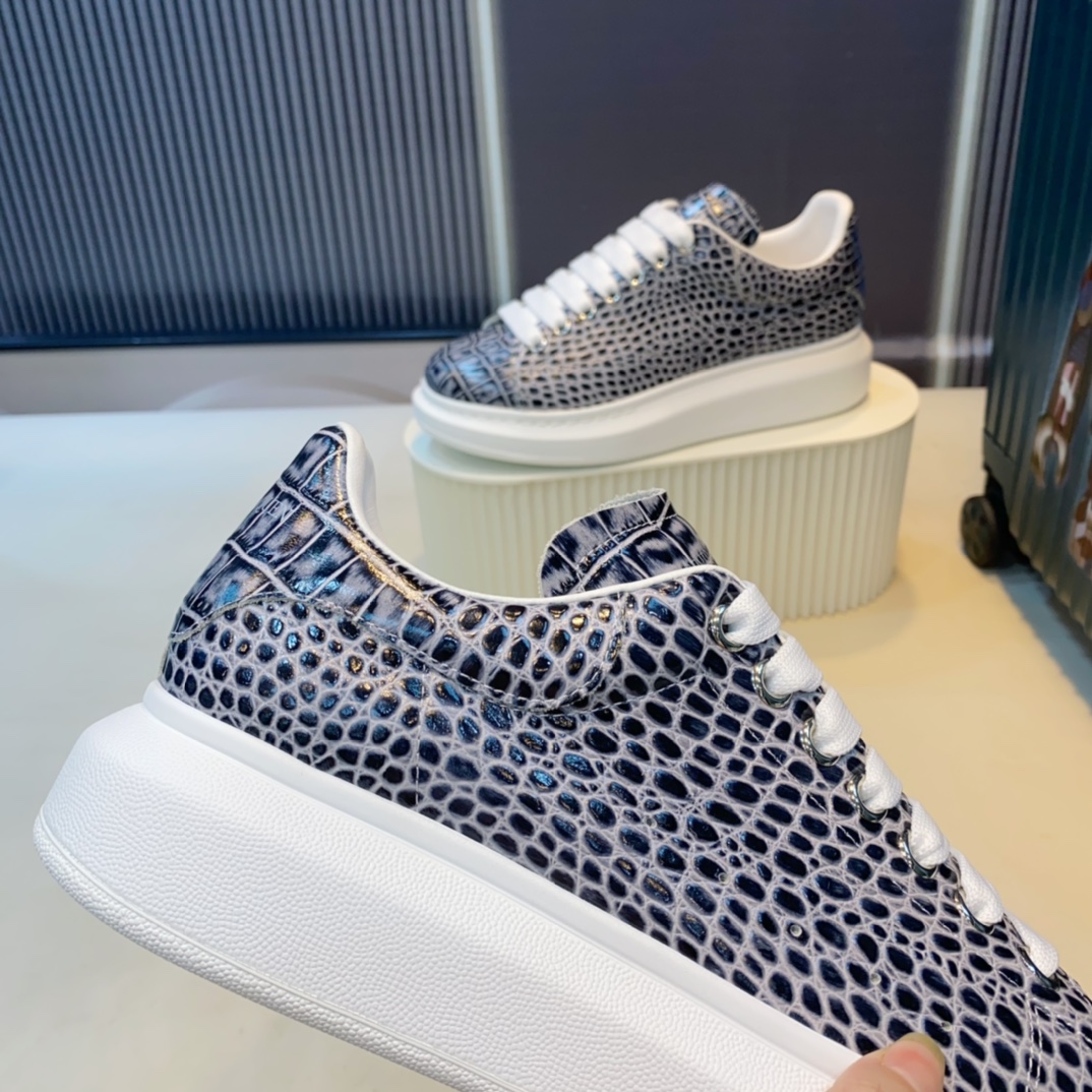 McQueen Croc Sneakers Blue