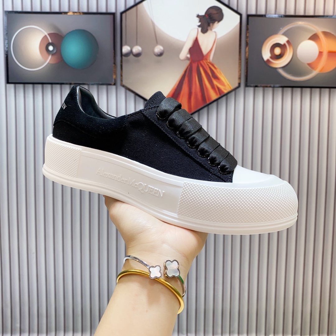McQueen Platform Sneaker Black