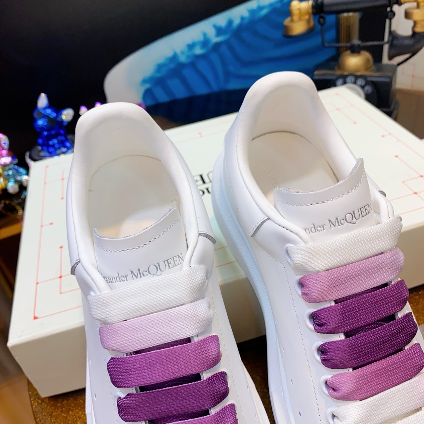 McQueen Platform Sneaker White