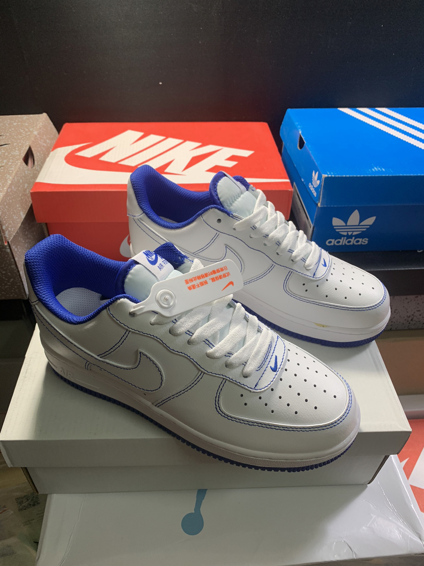 Nike AF1 Low White Blue