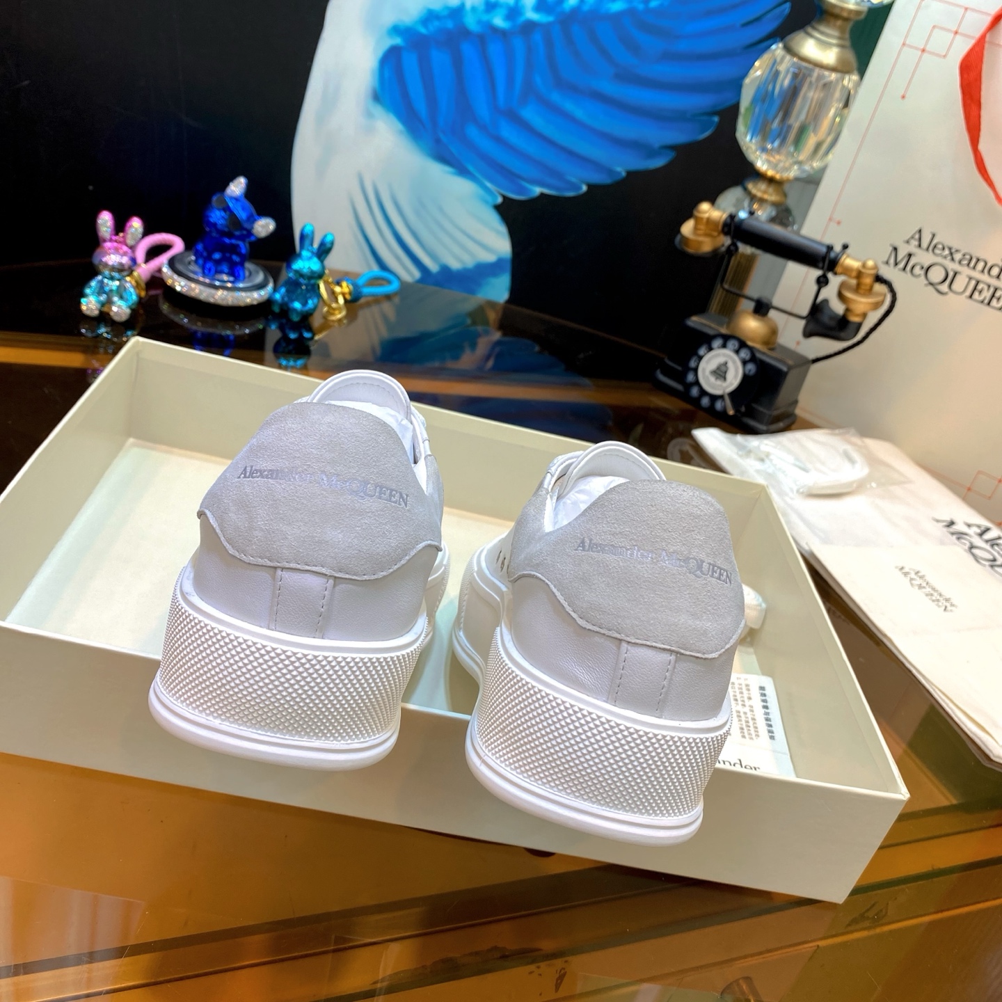 McQueen Low Sneakers White