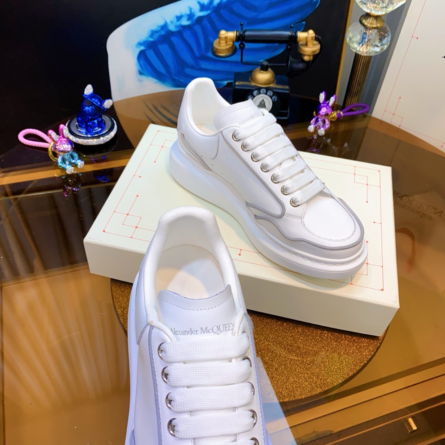 McQueen Runner Sneakers White