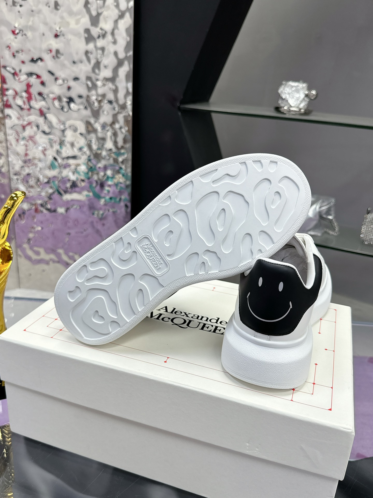 McQueen Smile Sneakers White