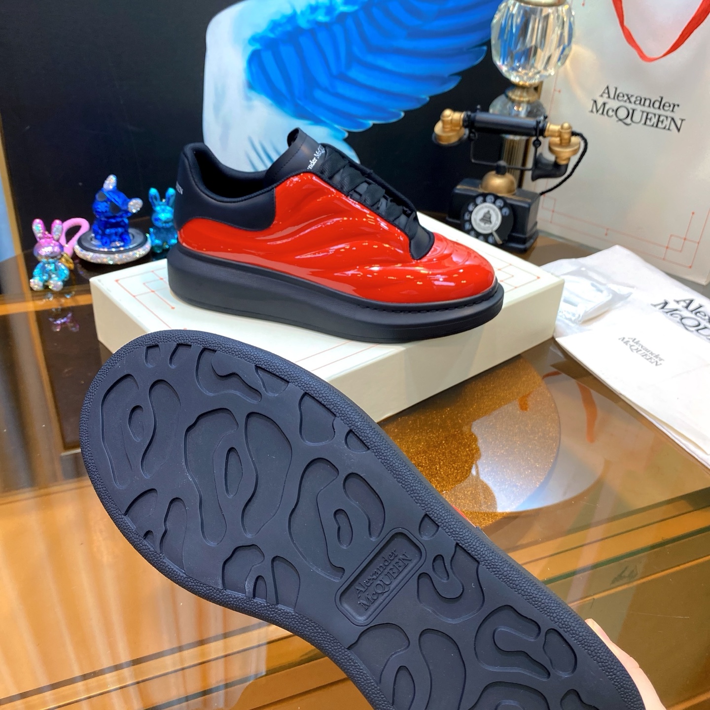 Alexander McQueen Sneakers Red