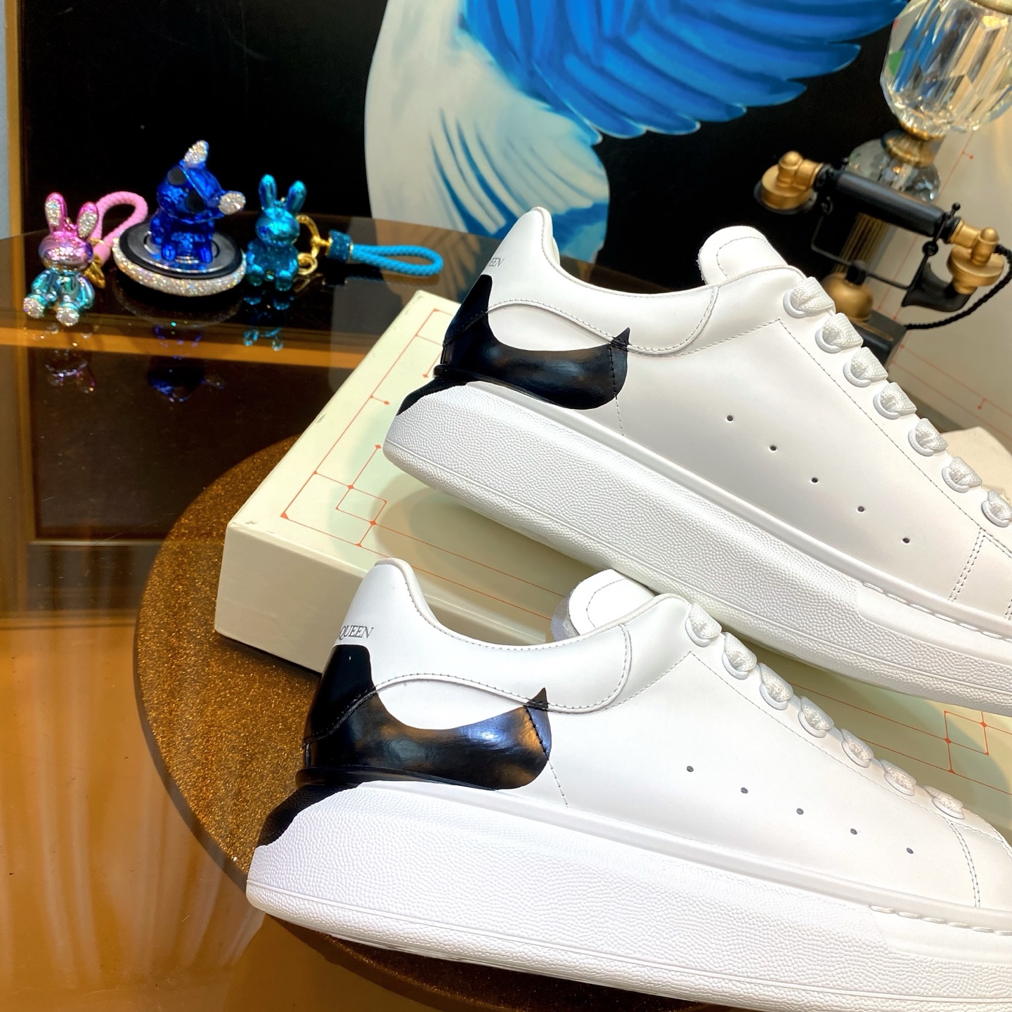 McQueen Chunky Sneaker White