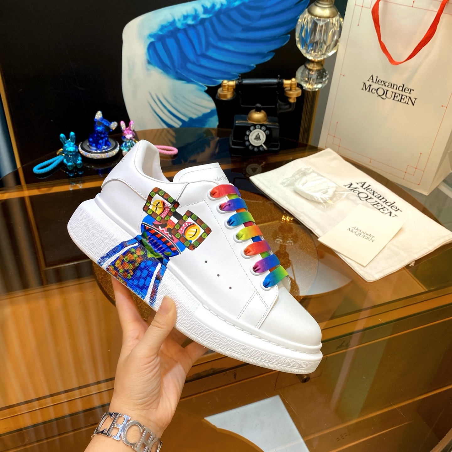 McQueen Art Sneaker Multicolor