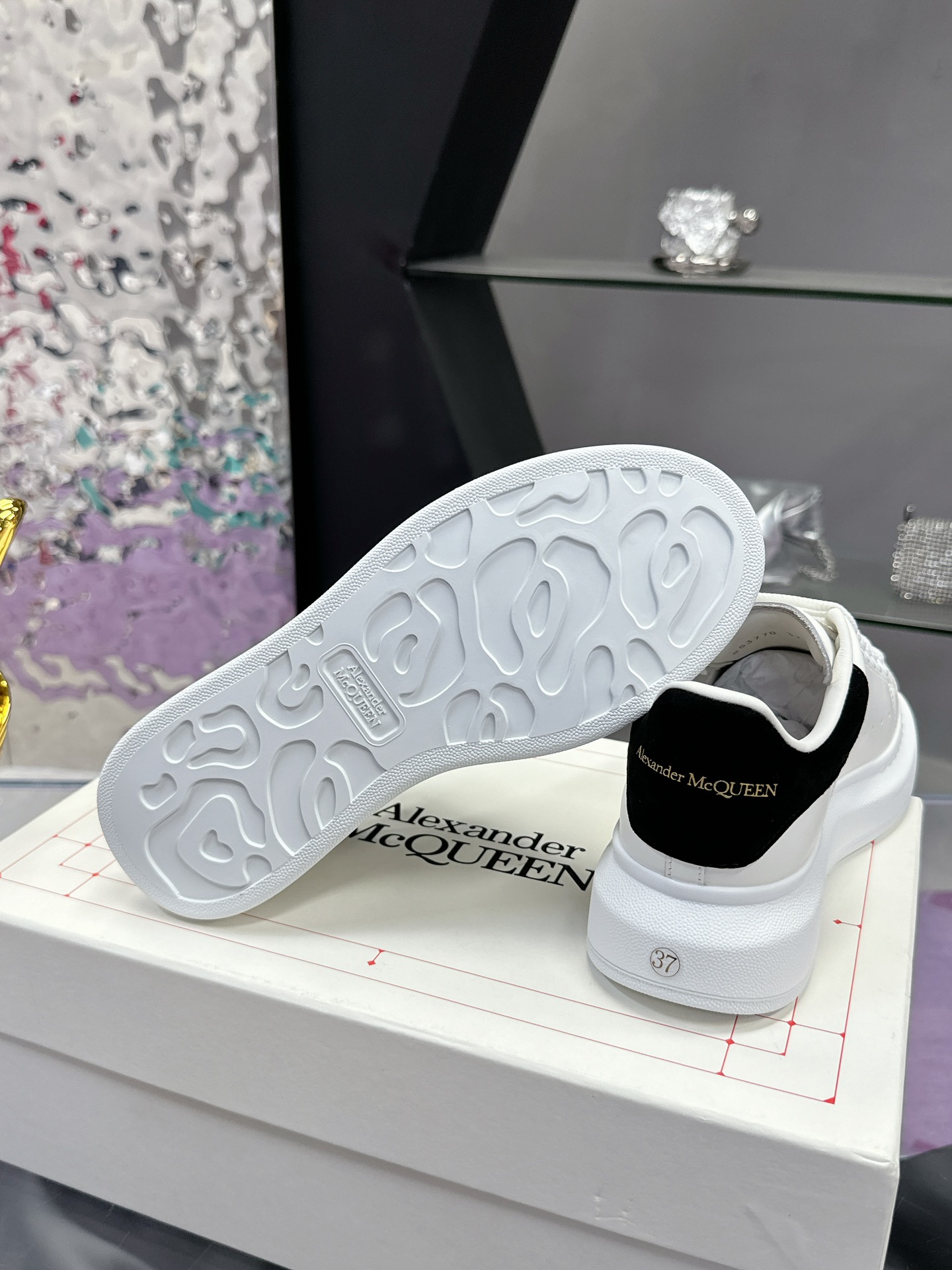 McQueen Sneaker White Black