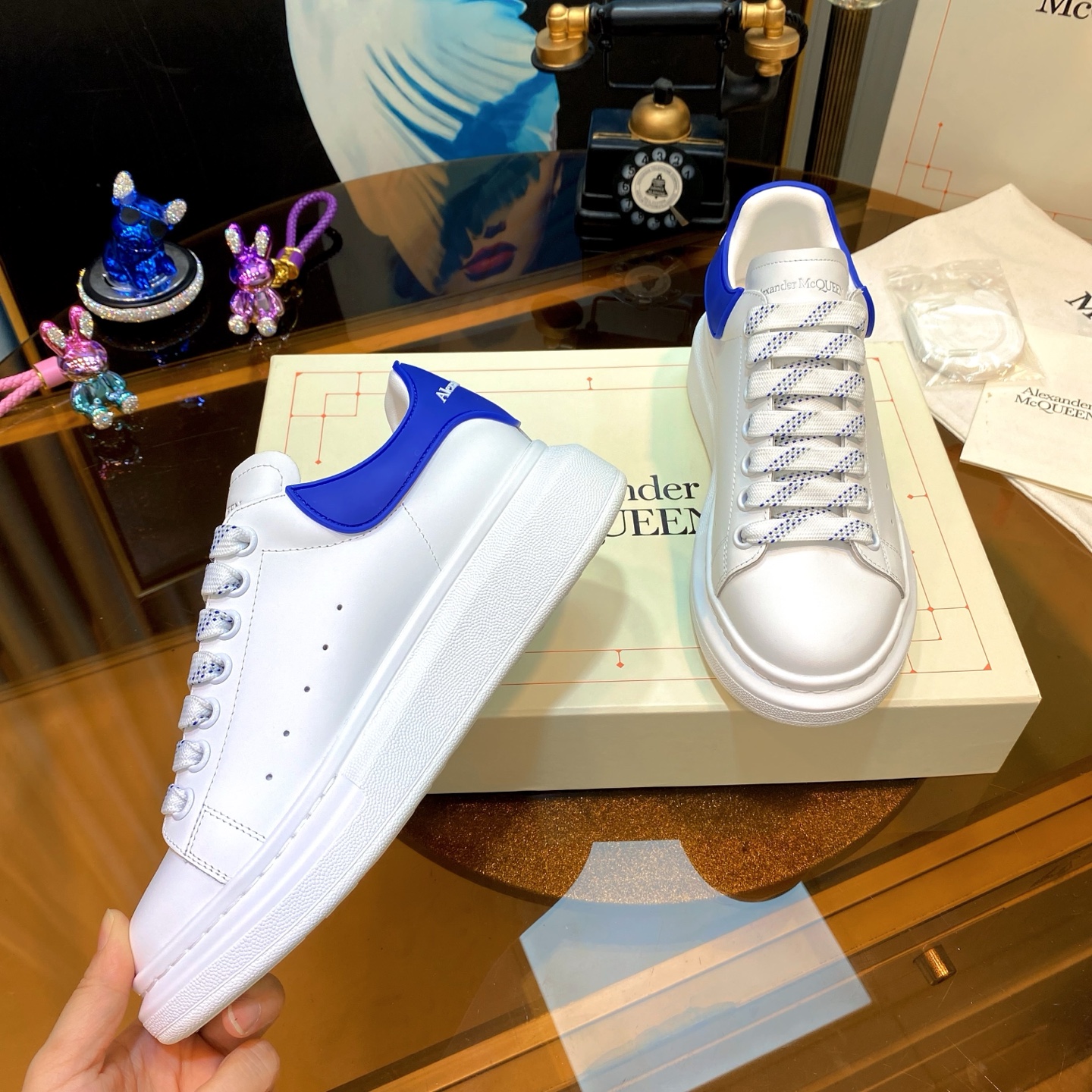McQueen Low Sneaker White Blue