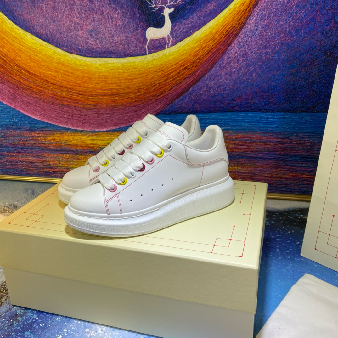 McQueen Platform Sneaker White