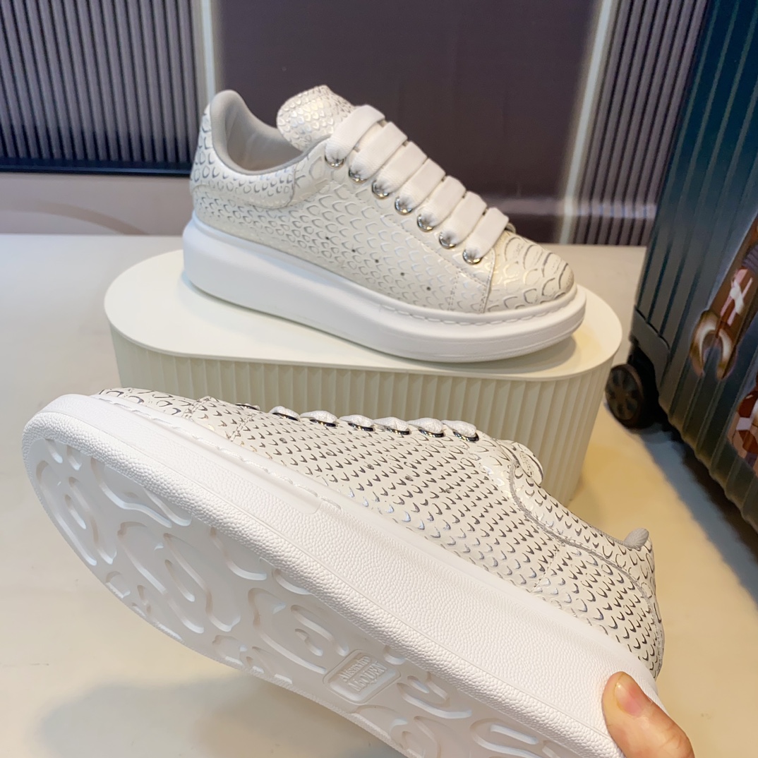 McQueen Platform Sneaker White