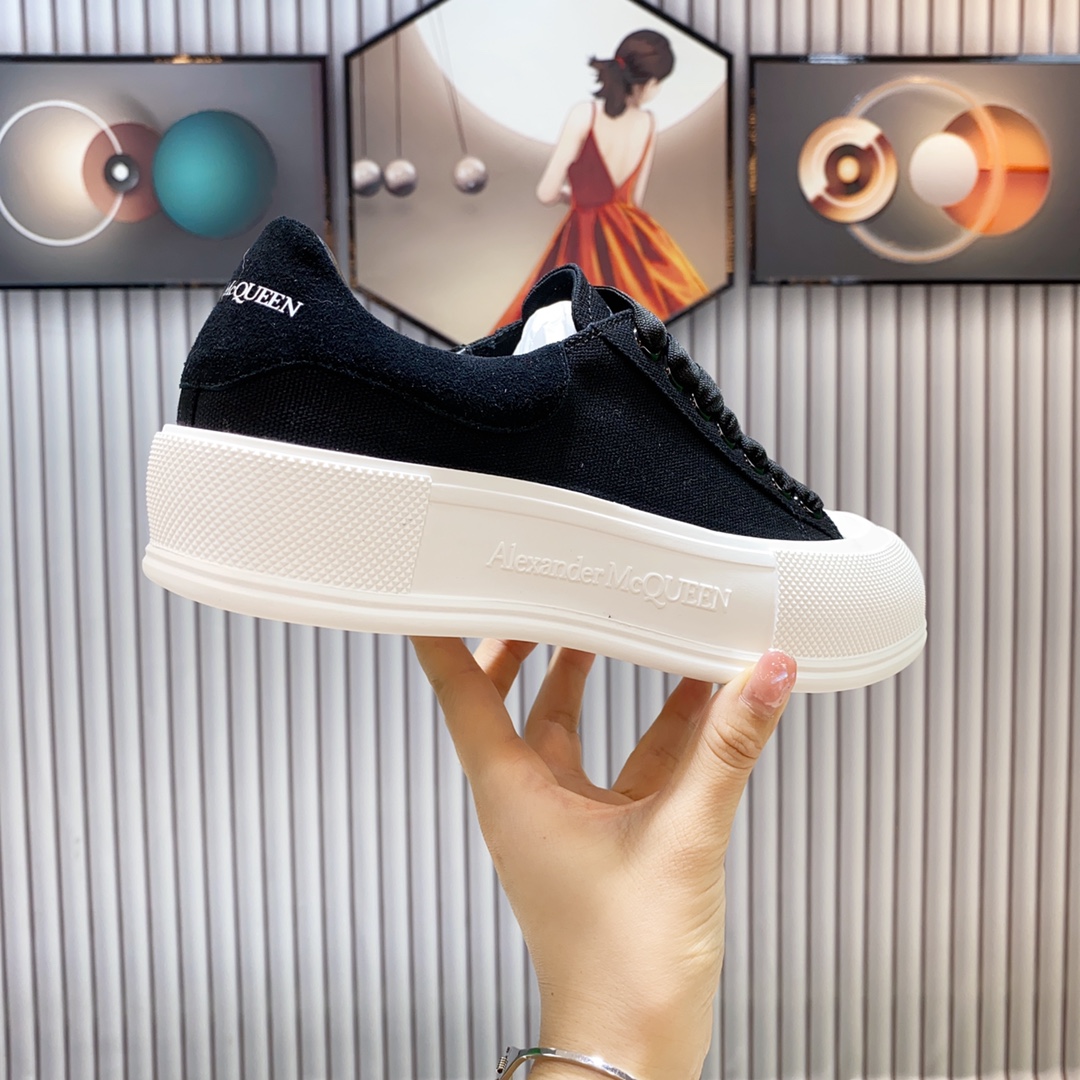 McQueen Platform Sneaker Black