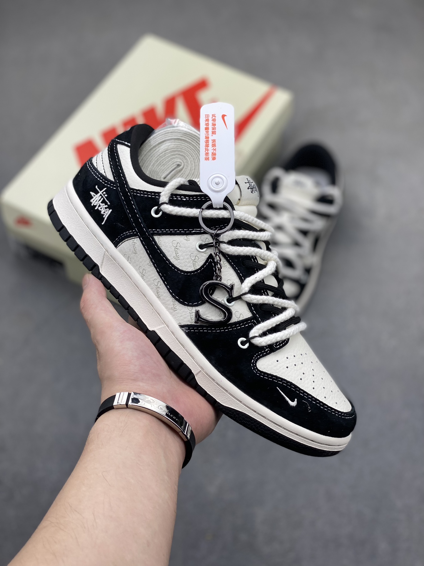 Nike Stussy Dunk Low Black