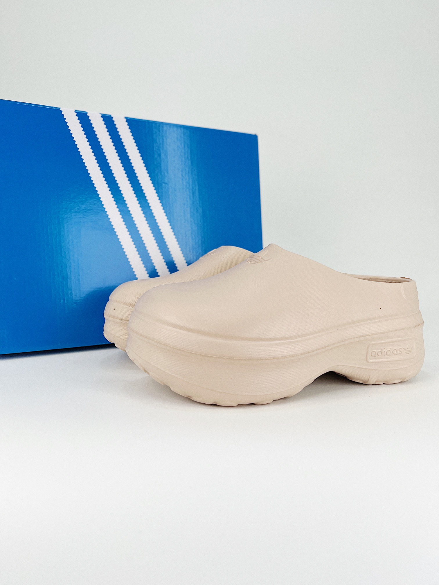 Adidas AdiFOM Mule Beige