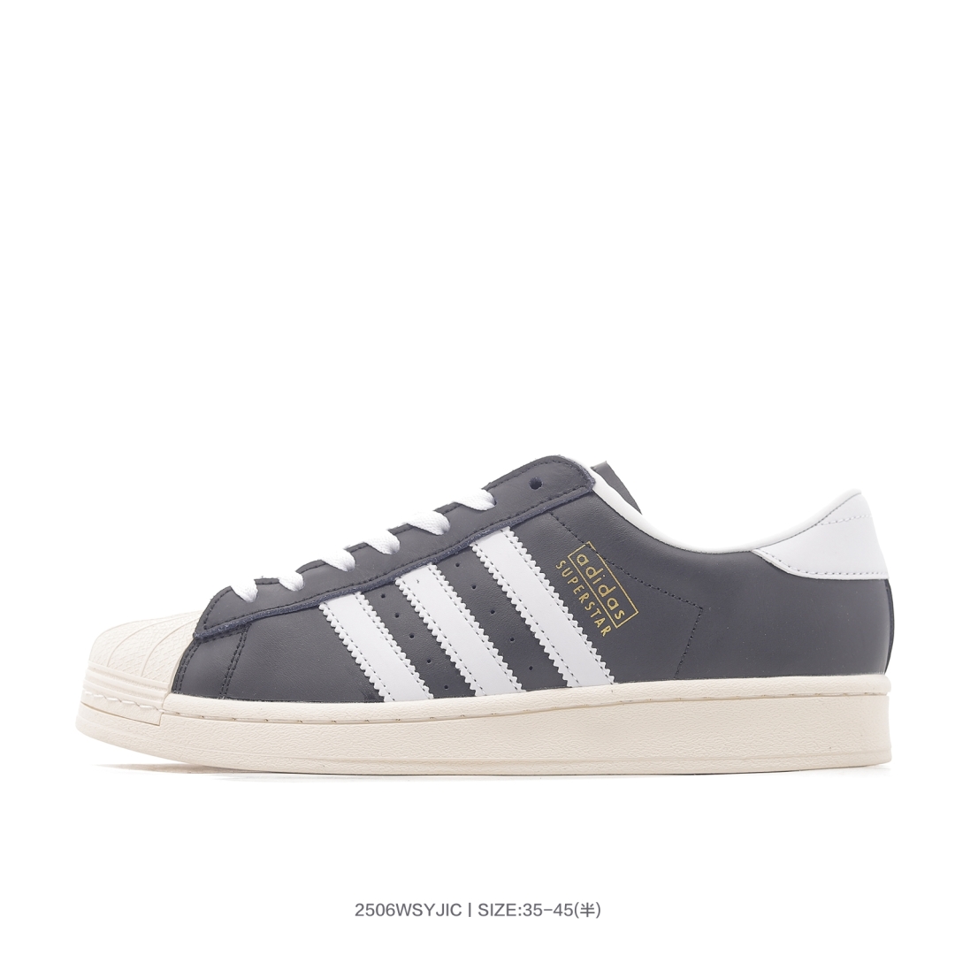 Adidas Superstar Shell Toe Black White