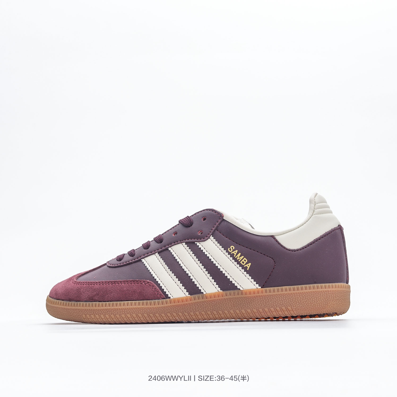 Adidas Samba Vegan Retro Sneakers Purple