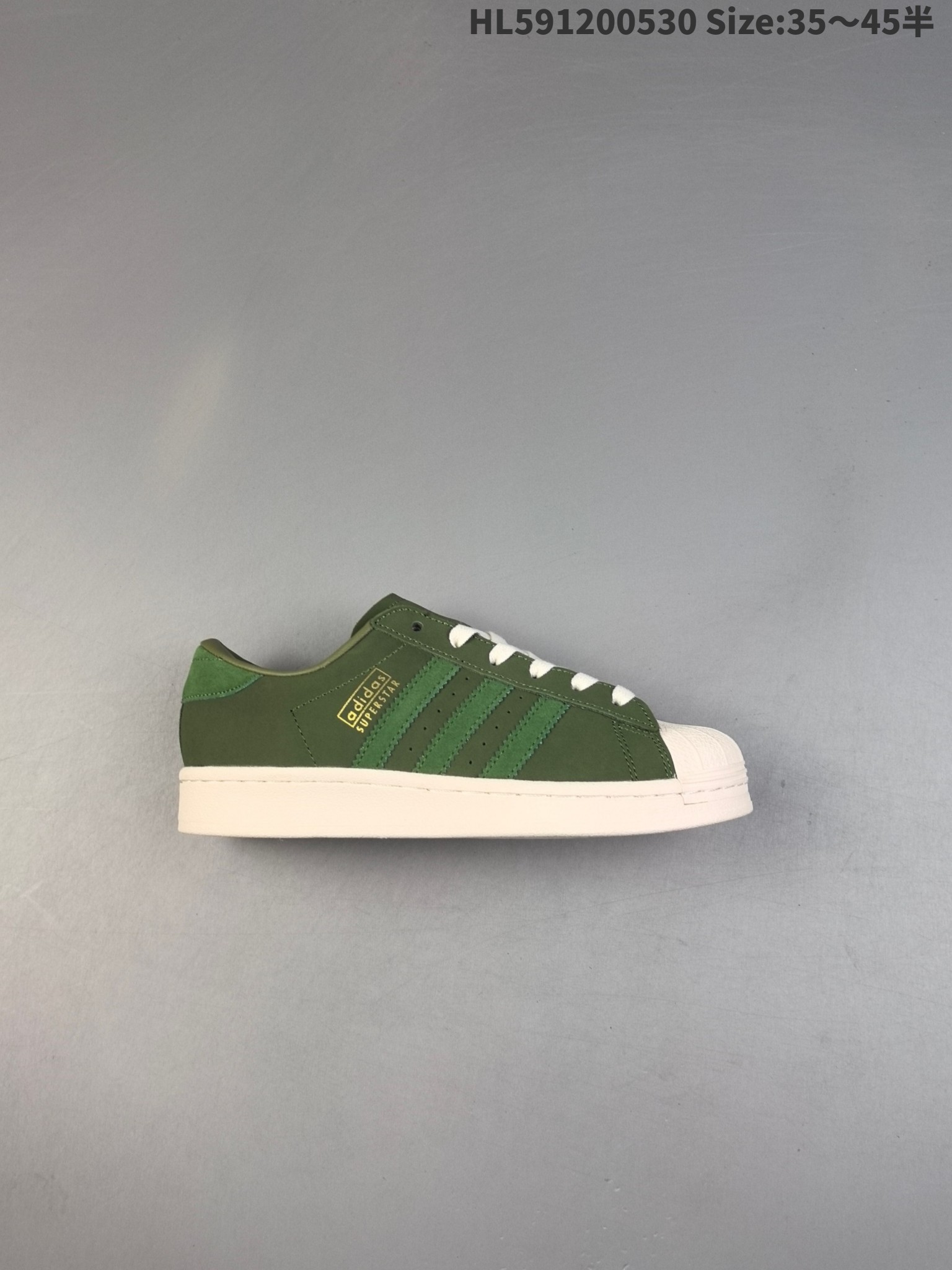 Adidas Superstar Shell Toe Green Shoes
