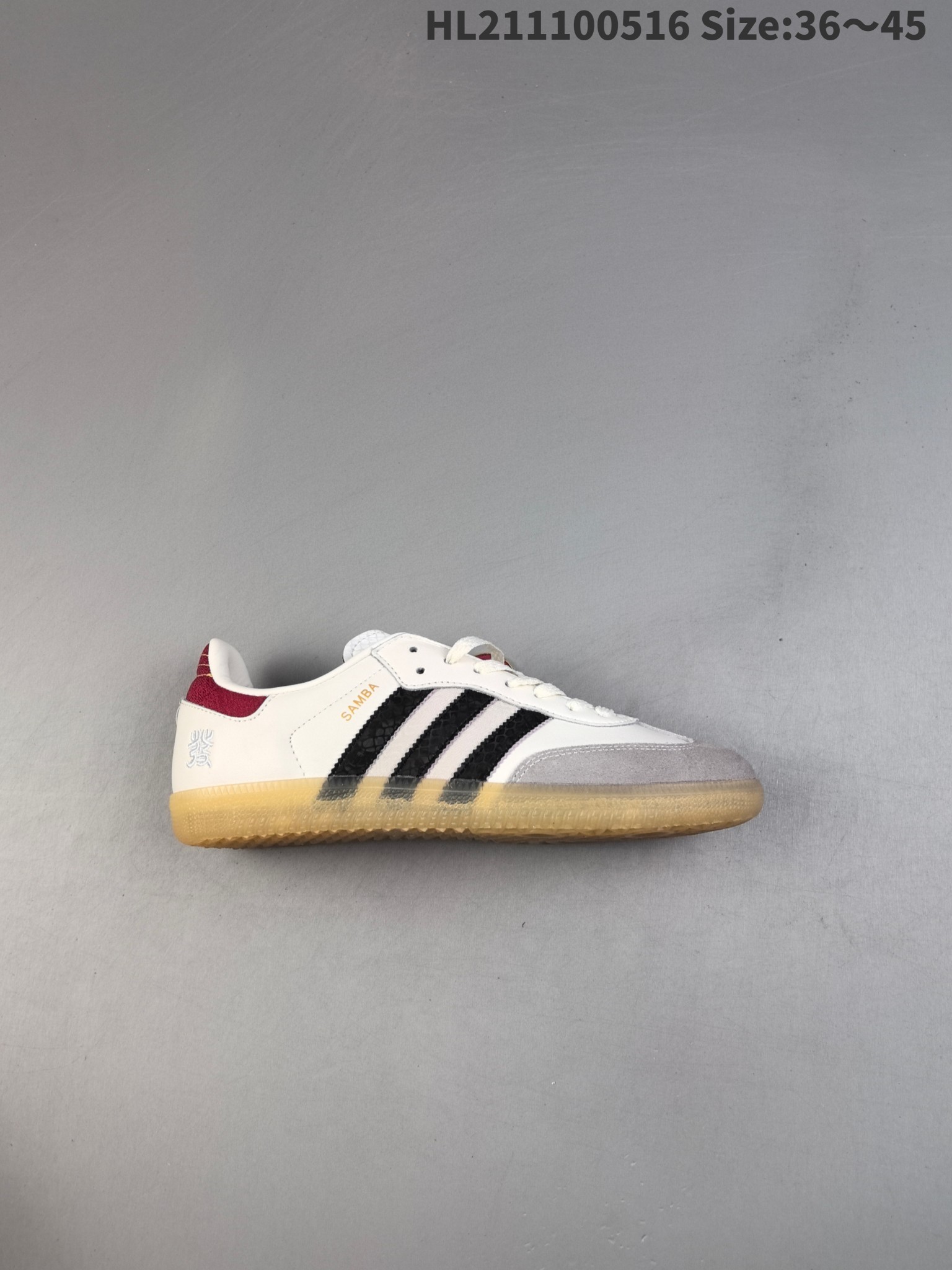 Adidas Samba OG Snake CNY White