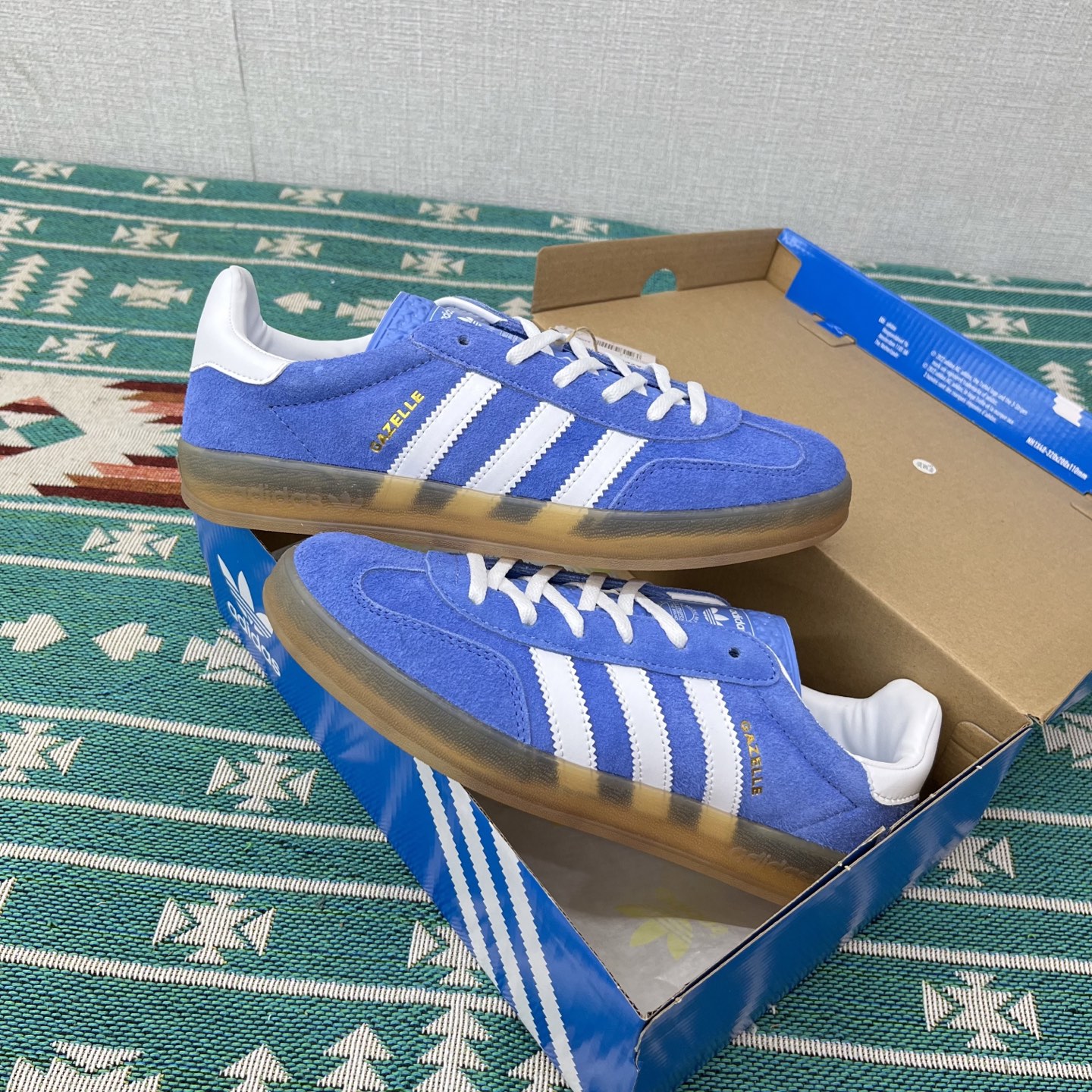 Adidas Gazelle Indoor Suede Sneakers Blue