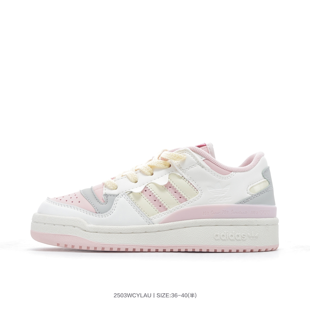 Adidas Forum Low Sneaker Pink/White