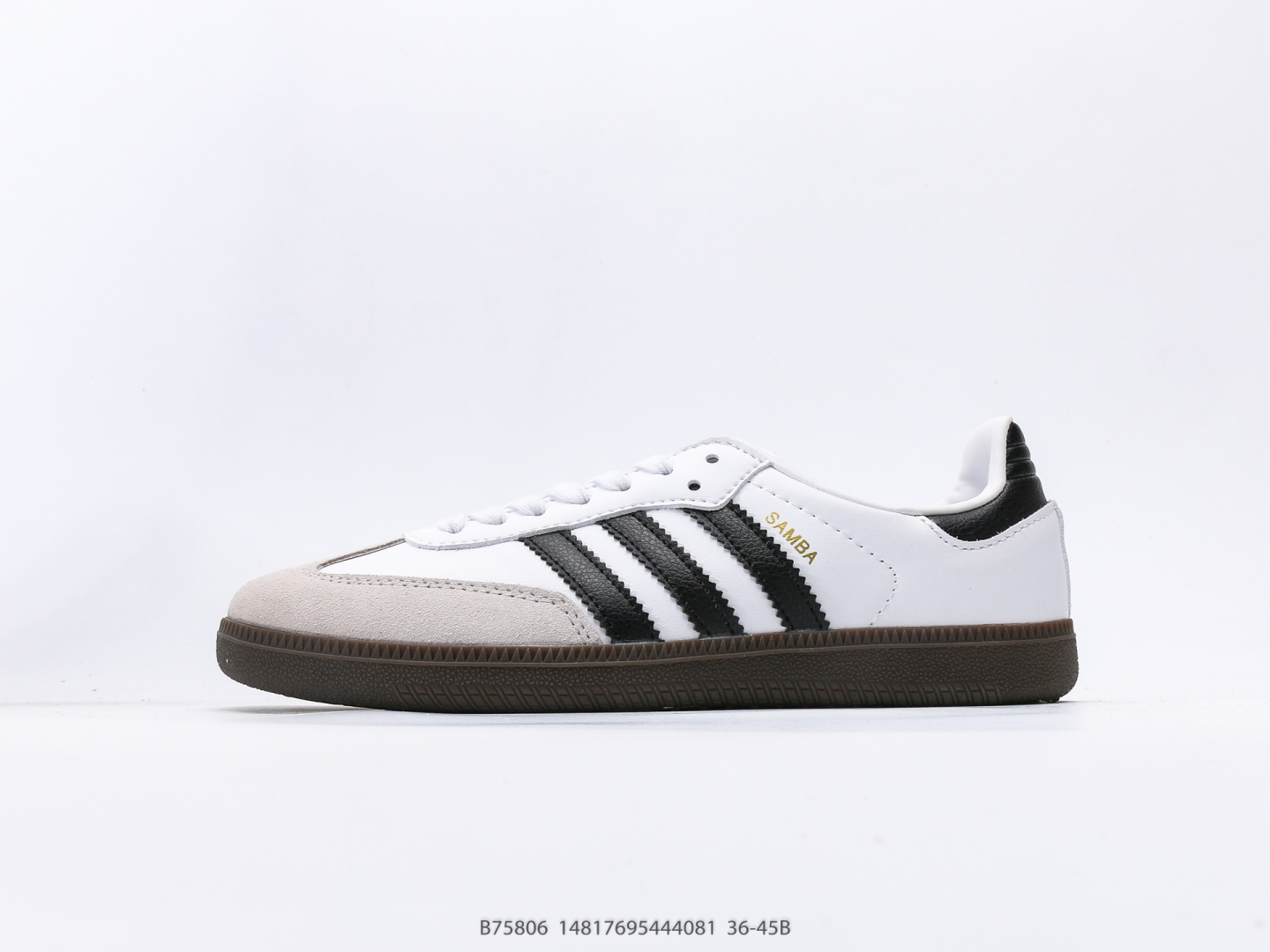 Adidas Originals Samba Vegan OG Sneakers White/Black