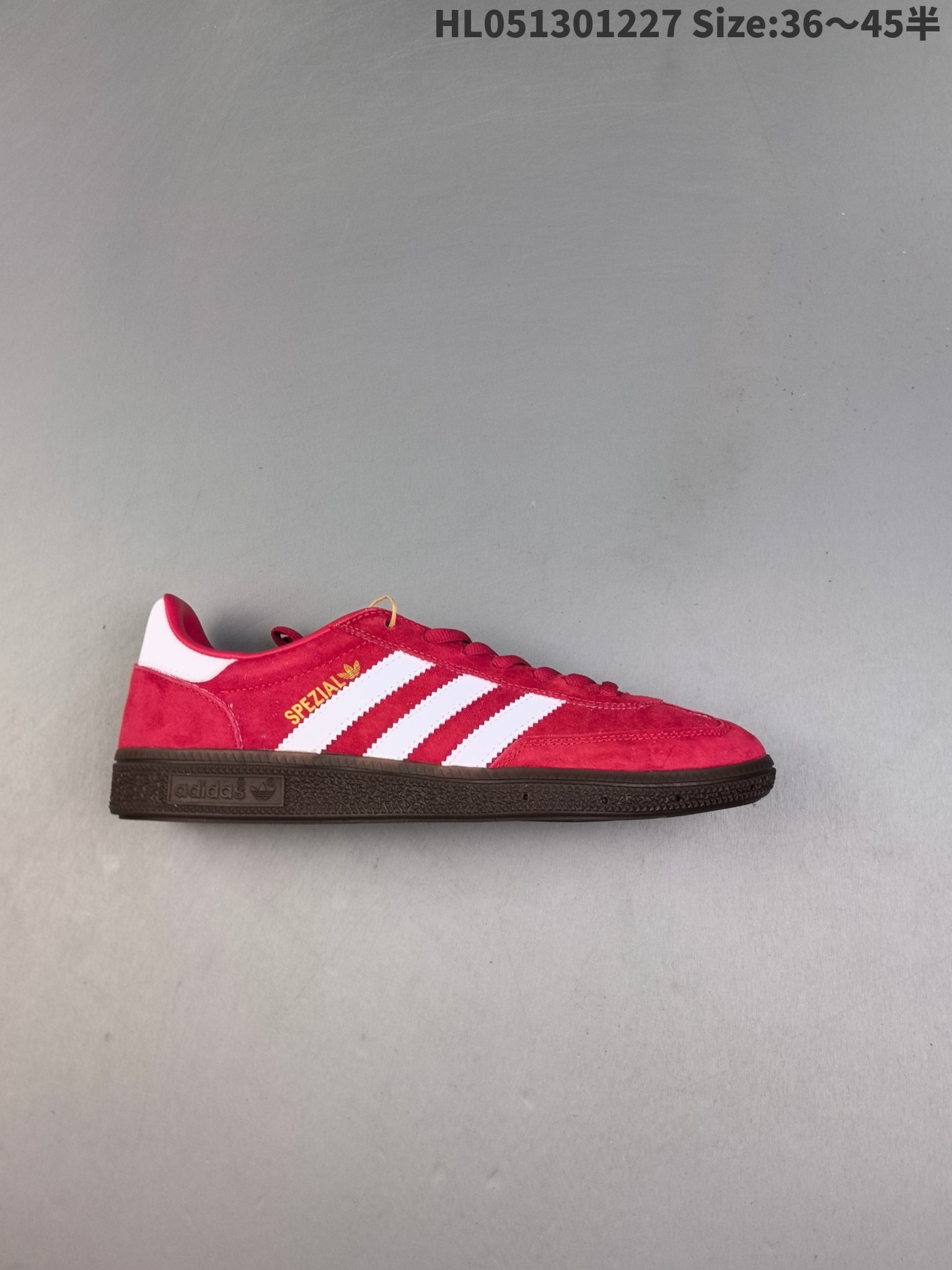 Adidas Originals Handball SPZL Suede Sneakers Red