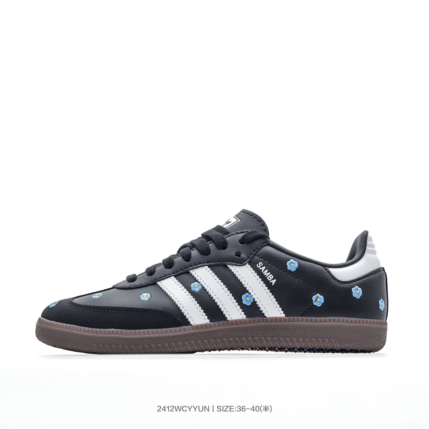 Adidas Originals Samba OG Floral Sneakers Black