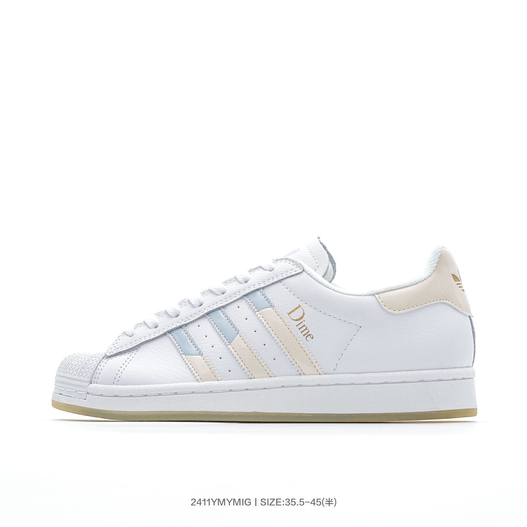 Adidas Dime Superstar ADV Low Sneakers White