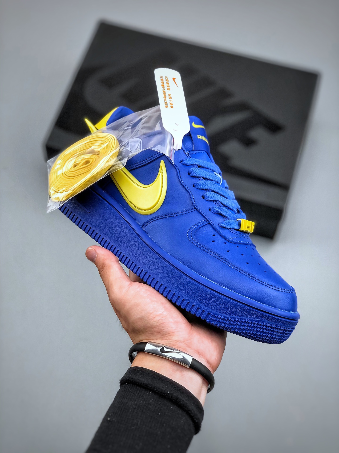 Nike x AMBUSH Air Force 1 Low SP Blue Yellow