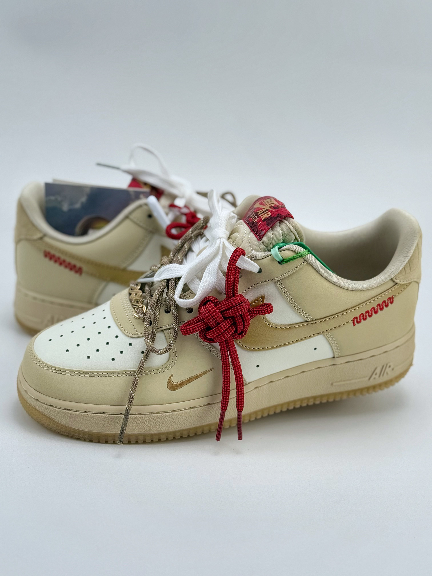 Nike Air Force 1 Low 07 CNY Snake Year Tan