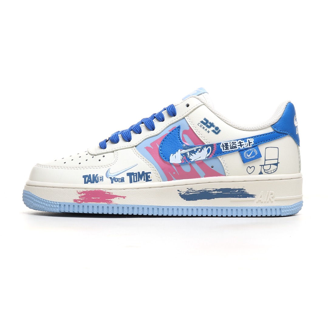 Nike Air Force 1 Kaito Kuroba Low Sneakers White/Blue