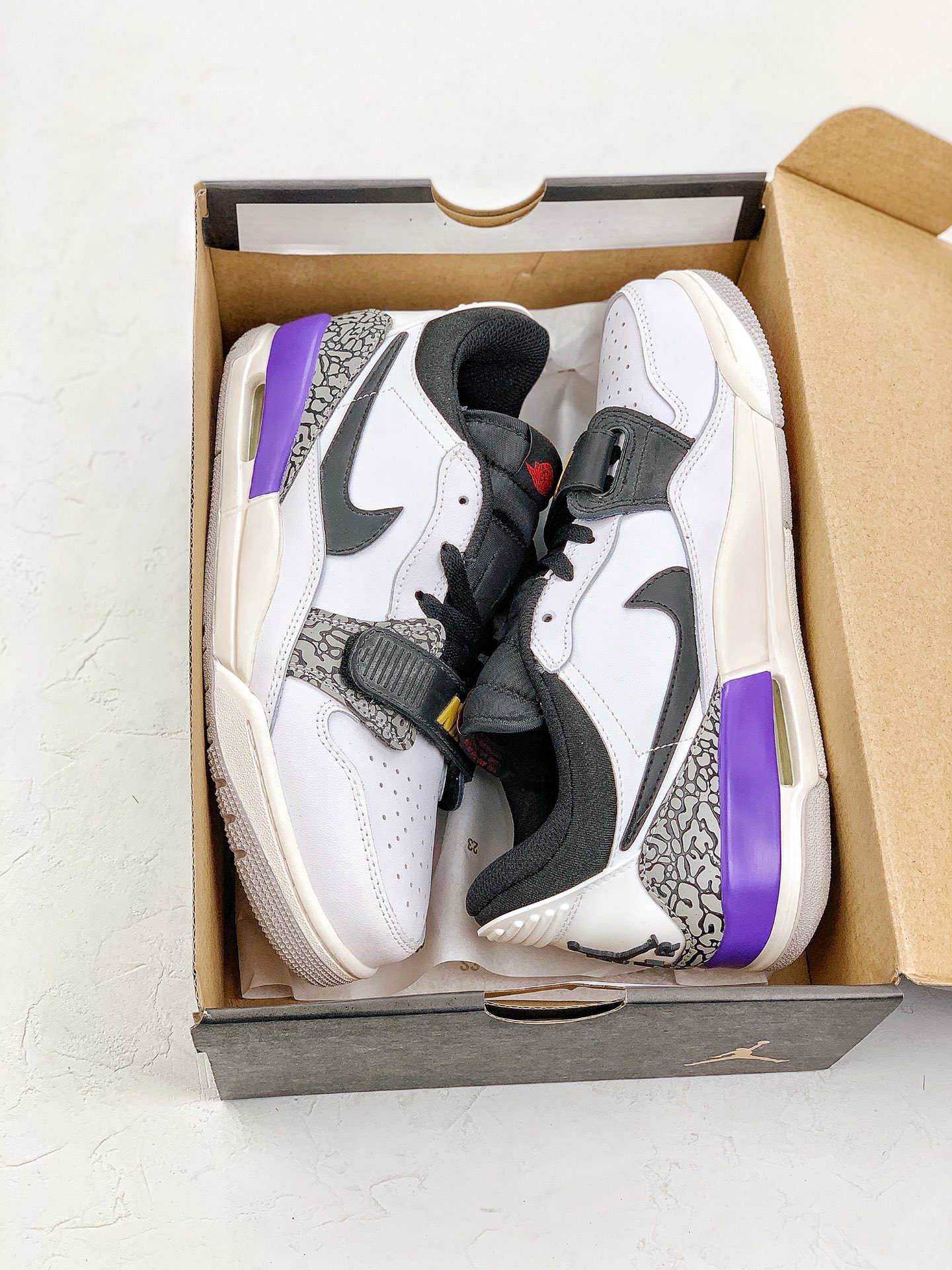 Nike Air Legacy 312 Low Sneakers White/Black/Purple