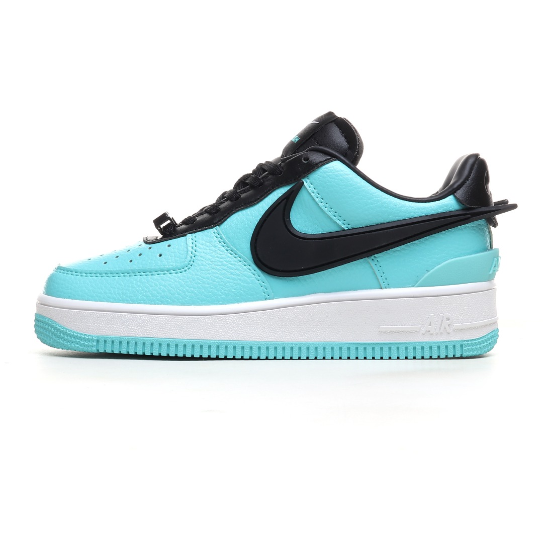 Nike x AMBUSH Air Force 1 Low Leather Sneakers Tiffany Blue