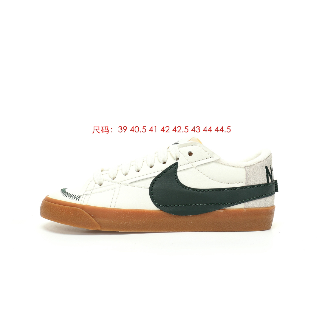 Nike Blazer 77 Low Jumbo Beige Green Gum
