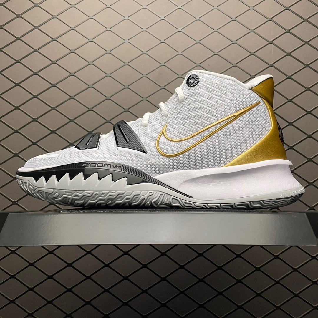 Nike Kyrie 7 Zoom Turbo White Gold